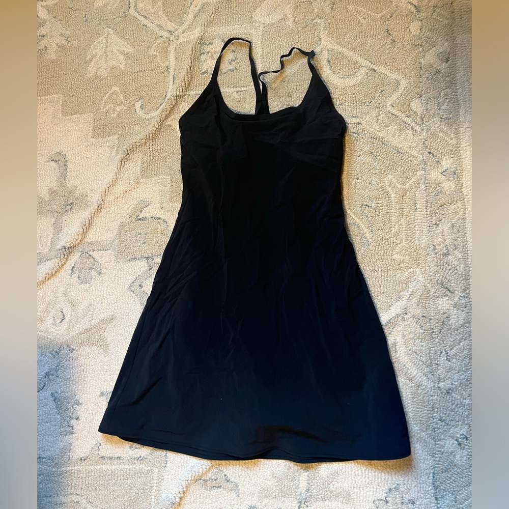 XS Black Outdoor Voices Exercise Dress w/ Built-In Shorts!